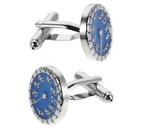 BIUDECO Novelty Speedometer Cufflinks for Men Zinc Alloy Scratch-resistant Comfortable Shirt Accessories Suitable for Evening Events and Weddings with Classic French Design