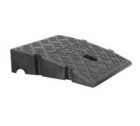 BIUDECO Outdoor Use Slope Ramp Pad Threshold Ramp Lightweight Sturdy Non-Slip Surface for Patio and Road Curbs Suitable for Wheelchair and Vehicle Access