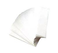 BIUDECO Pad Disposable Leather Musical Practical Maintenance Instrument White 100pcs Absorbent Paper for Cleaning Accessory Material, Prolong Leather Pad Life Saxophone Suitable