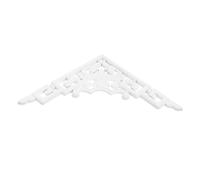 BIUDECO Peel and Stick Crown Molding Trim for Walls, Unpainted White Decorative Corner Brackets, Small Size Vintage Style Wall and Ceiling Border Sticker for DIY Home Decoration