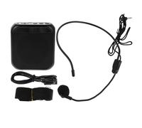 BIUDECO Personal Amplifier Mic Pa System Lightweight Rechargeable Microphone with Speaker Built-in Lithium Battery 5w Output Power 8 Hours Running Time for Classroom Training Teachers