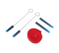 BIUDECO Piano Tuning Tools Set 1 Set of Adjustable Piano Mutes and Silencers with Red Rubber Stick Essential for Musicians