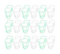 BIUDECO Plastic Infusion Bottle Hanging Nets for Accurate Treatment Administration 20pcs Lightweight Infusion Accessories for Saline Solution and Drip Bottles in Home and Clinic Settings