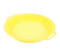 BIUDECO Plastic Sieve Pan with Smooth Inner Wall for Gold and Gravel and Non-slip Handle, Filter Tool Includes Storage Bag for Gold Prospecting and River Beaches