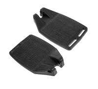 BIUDECO Plastic Wheelchair Footrest Pad Ergonomic Elevated Foot Plate Replacement Lightweight Thick Abs Foot Pedal for Stable Support and Easy Use in Indoor Wheelchair Mobility