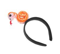BIUDECO Plush Snake Headband Snake Costume for Boys and Girls Halloween Parties Soft Plush Material Fun Animal Ear Headdress