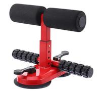 BIUDECO Portable Adjustable Sit-up Bar with Suction Cups Abdominal Curl Assist Fitness Equipment for Home Exercise and Muscle Training