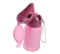 BIUDECO Portable Boy Girl Urinal Emergency Travel Potty for Boy Girl Compact Lightweight Safe Material for Car Trips and Outdoor Adventures Fun Pink Color