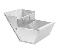 BIUDECO Portable Easy Iron Rabbit Animals Small for Food Box Feeder with Waste Reduction Feature, and Assembly Storage Basket Suitable for Guinea Pigs Chinchillas for Pet Cages
