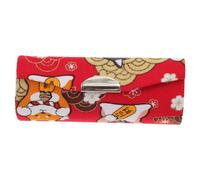 BIUDECO Portable Lipstick Holder Mini Lip Balm Box Japanese Style Compact Lipstick Storage Case with Mirror Button for Women Travel Purse Use