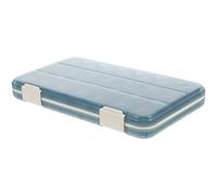 BIUDECO Portable Medicine Organizer Box Made of Sturdy Pp and Abs with 28 Compartments Featuring a Tight Seal for Weekly Pill Storage for Secure Travel Use