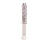 BIUDECO Portable Mushroom Head Makeup Sponge Brush with Rhinestone Handle Targeted Concealer Applicator for Under Eye Coverage Seamless Blending Powder Puff for Face Compact Travel Beauty