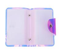 BIUDECO Portable Nail Art Stamp Holder 20 Slots in Pink, Organizing Rectangular as Plates for Nail Art Lovers and Professional Technicians, Simple and Fashion Design Suitable for Square