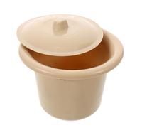 BIUDECO Portable Thickened Plastic Urinal Bucket with Lid for Adults, Ergonomic and Lightweight Bedside Urinal Pot, Easy to Carry and Store, for Home and Bedside Use