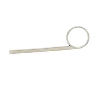 BIUDECO Professional Silver Trumpet Finger Ring Slide Pull Accessory Replacement Part for Cornet Players Easy Installation Practical Musicians