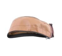 BIUDECO Pu Stroller Armrest Sleeve Brown Pram Handlebar Protector for Baby Stroller, Sweat and Scratch Resistant, Anti-Slip Grip Cover for Pushchairs and Prams