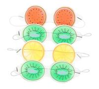 BIUDECO Pvc Cooling Eye for 4pcs Set round Matte Colorful Design Shading Eye Patches for Sleeping Random Color