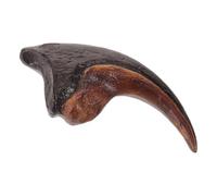 BIUDECO Realistic Prehistoric Dinosaur Claw Monolophosaurus Resin in Teaching Display Model Versatile Educational Animal Claw Ornament Coffee Colour for Science Classroom and School Labs