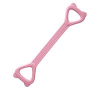 BIUDECO Resistance Bands Set for Home Gym - Pink Elastic Fitness Pull Rope for Yoga, Bodybuilding Squat Training, Multi-Level Strength Exercise Bands for Women