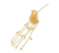 BIUDECO Retro Chinese Hair Stick Tassel Pendant Elegant Cultural Accessory for Women Versatile Hairpin for Traditional and Modern Hairstyles