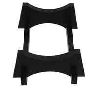 BIUDECO Rustic Oak Barrel Stand 1.5L Wooden Wine Dispenser Holder for Home Bar and Brewing Container Support