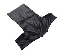 BIUDECO Salon Client Gown Professional Hairdressing Cape for Hair Dyeing and Cutting Elegant Black Smock for Salon and Home Use Soft Material for Comfort