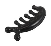BIUDECO Sandalwood Massage Comb Ergonomic Handheld Scalp Facial Massager Natural Wood with Wide Teeth for Relaxation Wellness Portable Design for Home Travel Use