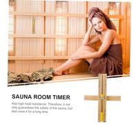 BIUDECO Sauna Sand Timer Hourglass Frame Smooth Polished Surface Visual Timer for Spa Bath Family Use and Giving