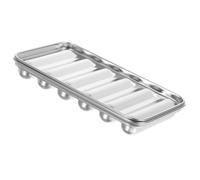 BIUDECO Sausage Mold Non-Stick Baking Tray for Steaming and Oven Use Food-Grade Safe Mold for Homemade Supplementary Sausage and Hot Dog Making Easy to Clean Random Color Random Color