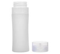 BIUDECO Shampoo Container Travel Storage Bottle 100ml Squeezable Leakproof Refillable Silicone Bottle for Shampoo Conditioner Travel Toiletries