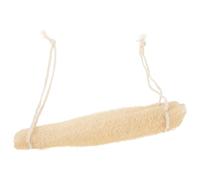 BIUDECO Shower Body Scrubber Natural Loofah Scrubber Loofah Exfoliating Towel Skin Smoother Beige