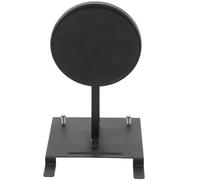 BIUDECO Silent Single Bass Drum Drum Pedal Exerciser Mat Wear-resistant Reusable Non-slip Protector Easy-clean Black Mat for Home and Studio Use