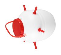BIUDECO Silicone Lamb Feeding Bottle Thickened Plastic Bottle with Eight Nipples for Sheep Dogs Pigs and More Durable Feeding Supplies for Animal Nursing Capacity Random Color