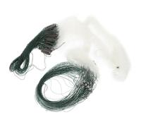 BIUDECO Single-layer Fishing Net 1.2m High X 37m Long Weighted Bottom, Monofilament Gill Net for Small Fish Trap, Sturdy Floating Fish Trap Suitable for Outdoor Fishing