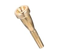 BIUDECO Small Horn Silver Plating Mouthpiece Creative Design Smooth Tone Wear-resistant Gift for Horn Player Suitable for Students and Intermediate Players