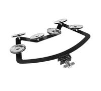BIUDECO Snare Drum Rattle Tambourine Instrument for Party Music Instruments Hand Bell for Beginner Tambourine Learners