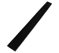 BIUDECO Solid Replacement Ebony Finger Board Guitar Fret Board Acoustic Guitar Part Sturdy Hard Material Black Replacement Part Producing Warm Sound