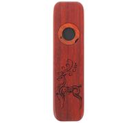 BIUDECO Solid Wood Kazoo for Beginner Flute Players Musical Wind Instrument Crafted from Wood Musical Instrument Materials Kazoo for Adults for Parent-boy Girl Game Sessions and Birthday