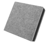 BIUDECO Speaker Foam Sound Absorption Pad Vibration Isolation and Enhanced Sound Quality - Acoustic Diffuser Platform for Home Studio Monitoring and High-Fidelity Audio Setups Light Grey