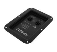 BIUDECO Speaker Terminal Binding Post Connector with Enhanced Stability and Sturdy Iron Material, Lightweight Square Speaker Wire Connector for Occasions and Stage Equipment
