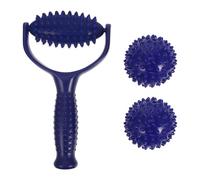 BIUDECO Spiky Muscle Massager Ball with Abs Balls for Full Body Relief Portable Self Massage Roller for Neck Legs Arms Feet Calf Roller for Targeted Muscle Relaxation and Release