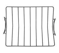 BIUDECO Stainless Steel Bbq Rib Rack Boat-shaped Grill Net for Chicken Roasting and Meat Smoking Non-stick Roaster Rack Replacement for Outdoor Camping Versatile Cooling and Baking