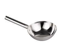 BIUDECO Stainless Steel Ladle with Thickened Handle One-piece Moulded Water Scoop Long Handle Kitchen Accessory for Soup Serving and Canning Tasks
