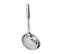 BIUDECO Stainless Steel Skimmer Spoon Colander High Temperature Resistant Multi Function Strainer Ladle for Pasta Vegetables and Meat Capacity Kitchen Utensil for Home Cooking