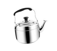 BIUDECO Stainless Steel Whistling Water Kettle for Stovetop Corrosion Resistant Tea Kettle with Loud Whistle Efficient Boiling for Gas and Induction Hobs Kitchen Teapot for Home Use