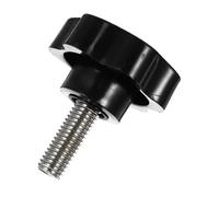 BIUDECO Star Shape Clamping Screw Knob with T Track Threaded Bolt Ergonomic Anti-skid Hexagonal Handle for Mechanical Equipment Electronic Devices Furniture Decoration Easy Installation
