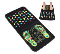 BIUDECO Stone Path Foot Massage Mat for Home Use Wear Resistant Body Massage Tool Ergonomic Acupressure Mat to Foot and Fatigue Care