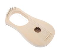 BIUDECO String Solid Body Double Bass Lyre Harp String Instrument Kit DIY Wooden Craft for Home School Performance Settings