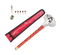 BIUDECO Suona for Beginners Chinese Suona Wood Instrument d Key Wind Instrument Music Practice at Home Music Class
