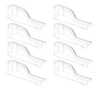 BIUDECO Toothbrush Head Covers Caps 8pcs Dustproof Protective Covers for Manual and Electric Toothbrush Heads Travel Oral Care Accessories Hygiene